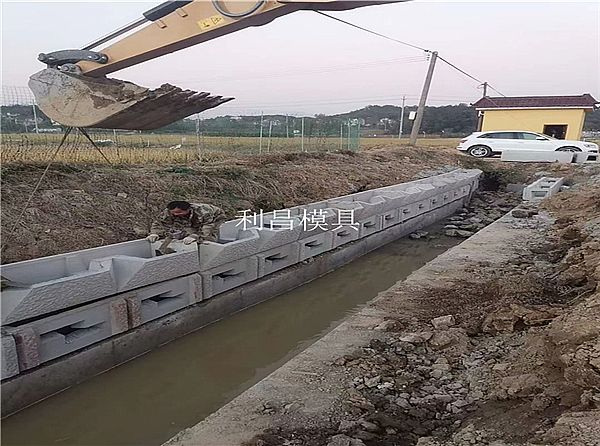 植草式生態(tài)護坡模具